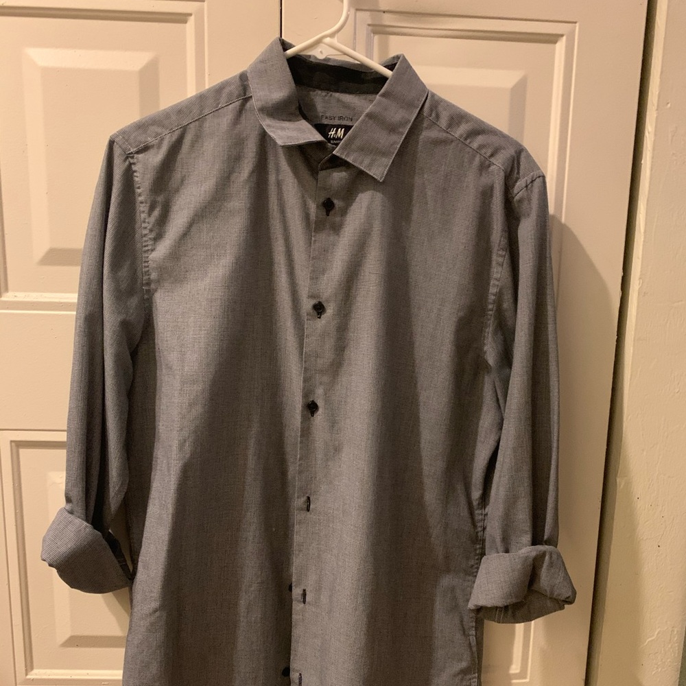 H & M button up